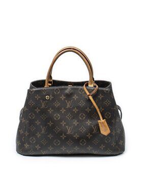 Louis Vuitton Montaigne Brown Monogram Canvas Messenger Bag